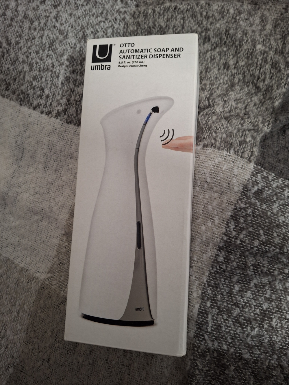 Umbra OTTO Touchless Soap & Sanitizer Dispenser in White